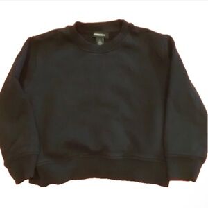 Nordstrom Black Sweater Crew Neck Size 4